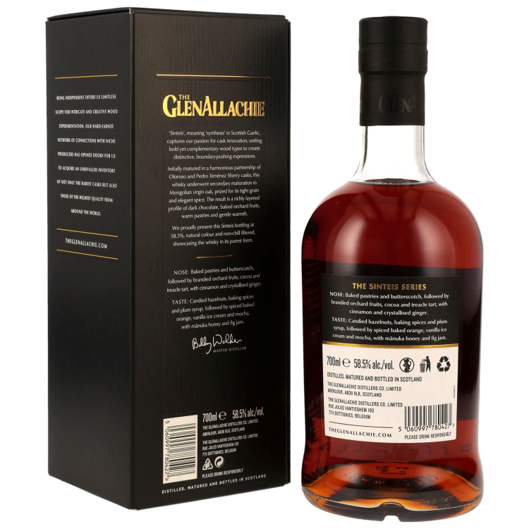 Preview: GlenAllachie 2015/2026 - 10 Jahre - Mongolian Virgin Oak, PX & Oloroso Sherry Casks - Sinteis Series Part IV